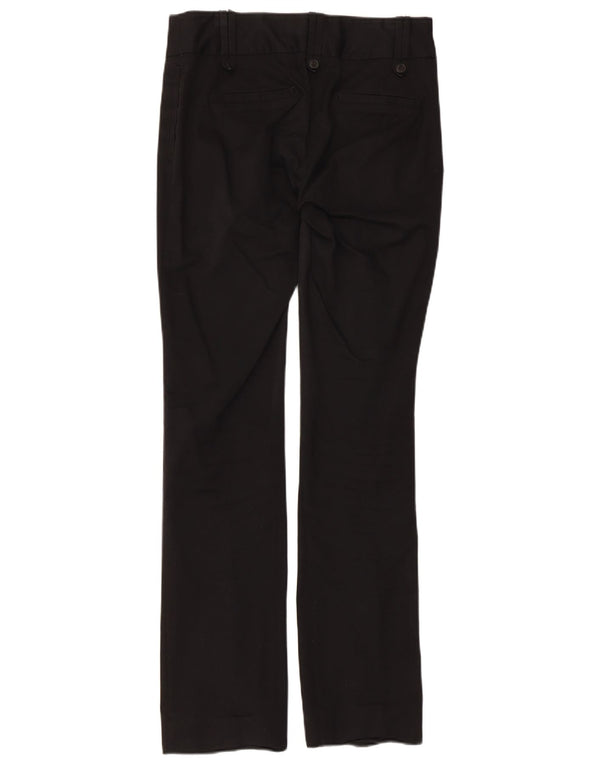 Pantaloni chino Bootcut pentru femei Zara EU 36 XS W26 L31 Negri