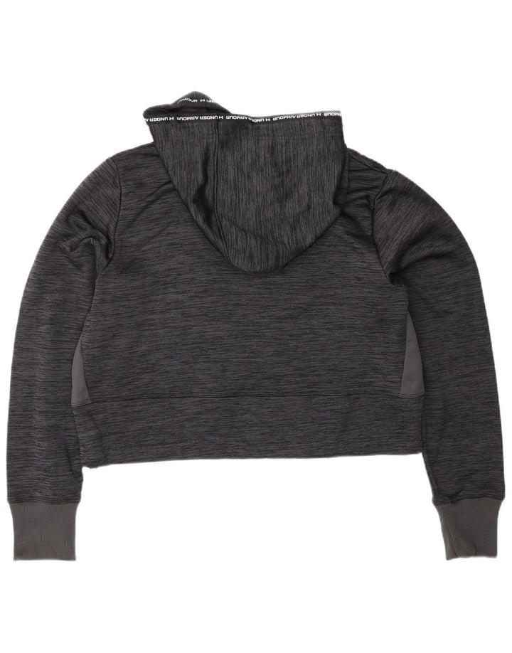 Pulover crop pentru femei UNDER ARMOUR UK 14 Poliester cu pături gri mediu