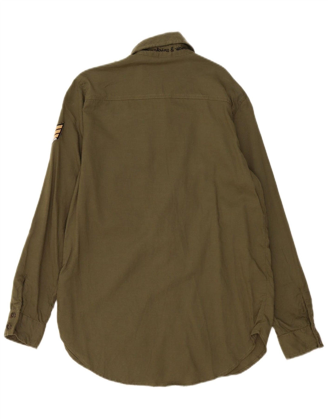 Cămașă militară Roxy pentru femei US 4 Small Khaki Lyocell