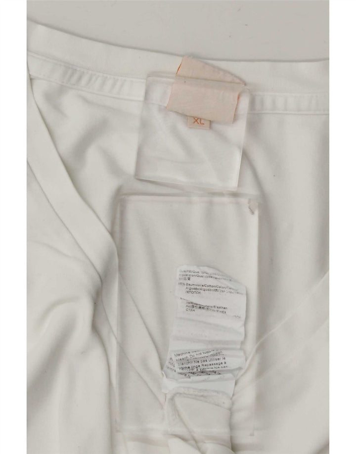 Tricou pentru bărbați Hugo Boss Top XL Bumbac alb
