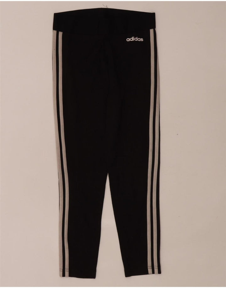 Leggings pentru femei Adidas UK 8 Small Black Bumbac