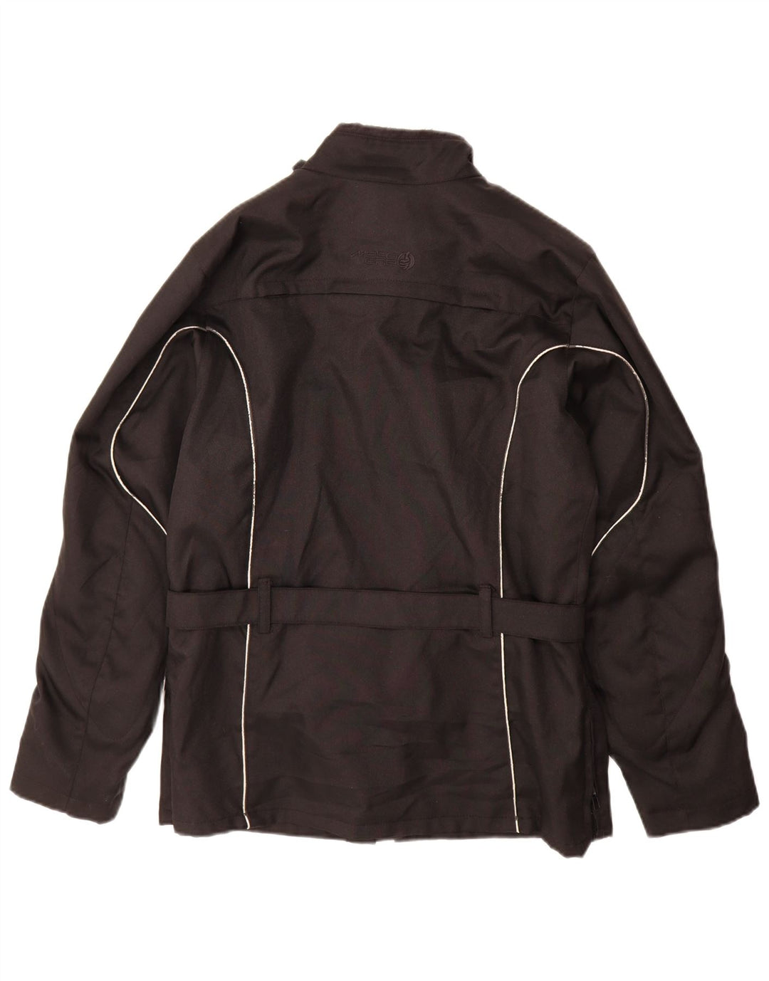 MOTO ONE Womens Racer Jacket UK 18 XL Black