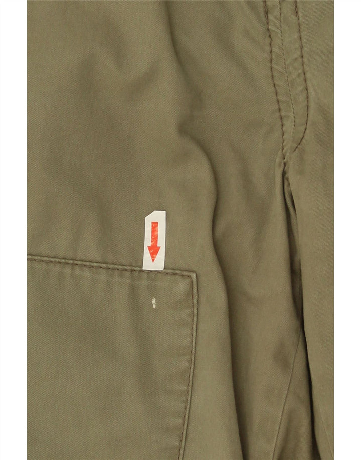 Pantaloni scurti cargo Dockers pentru femei W31 bumbac kaki mediu