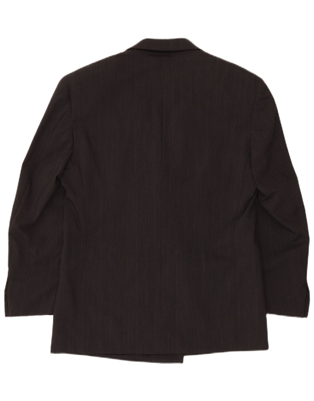 MISSONI Mens Uomo Blazer Jacket dublu-breasted IT 50 Large Grey Pinstripe