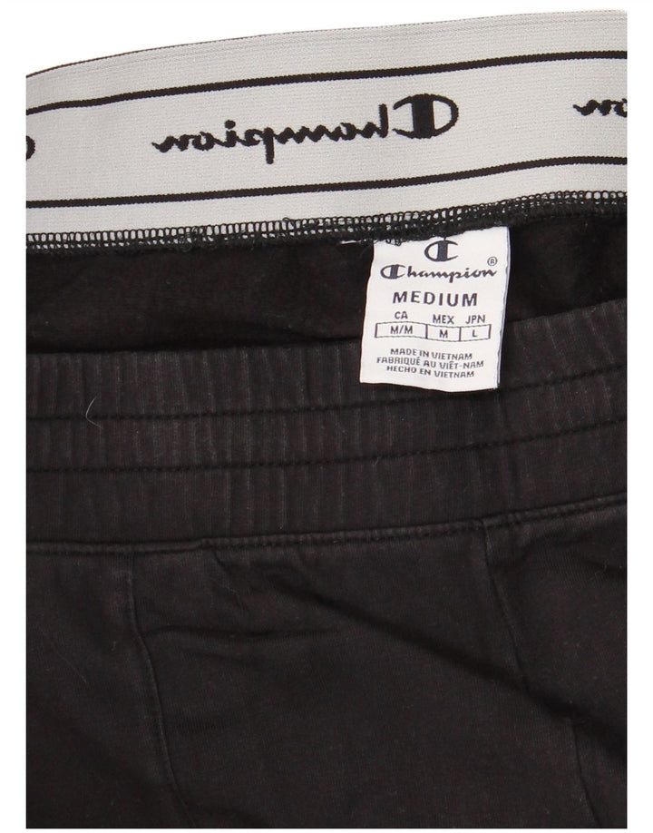 Pantaloni de trening grafic pentru femei CHAMPION UK 14 Medium Black