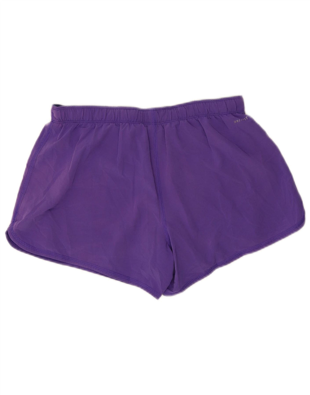 Pantaloni scurți sport Nike Dri Fit pentru femei UK 14 Poliester violet mediu