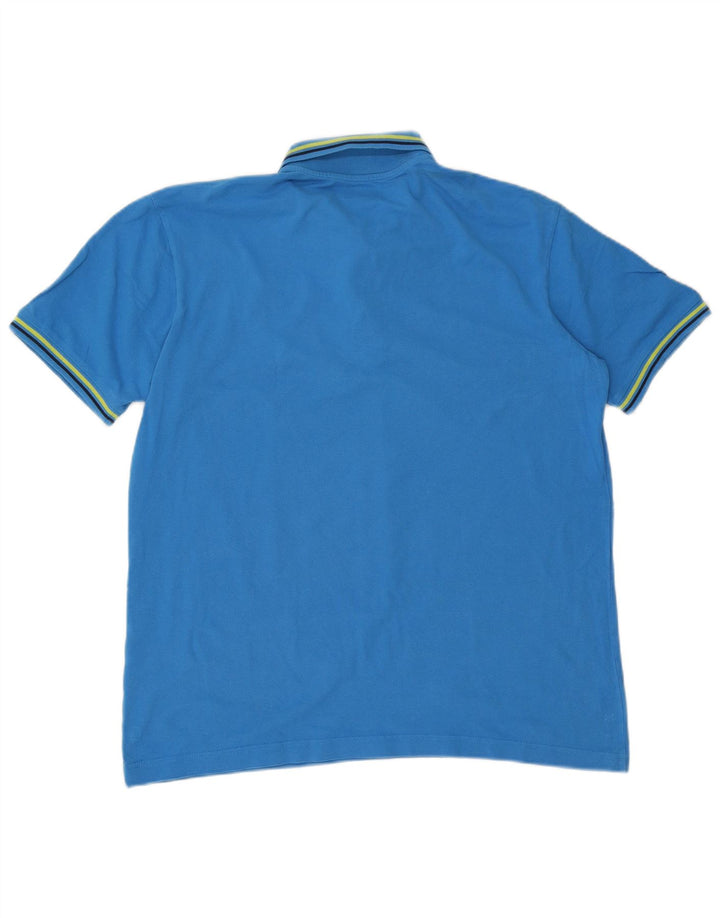 Cămașă polo pentru bărbați Kappa 2XL Albastru