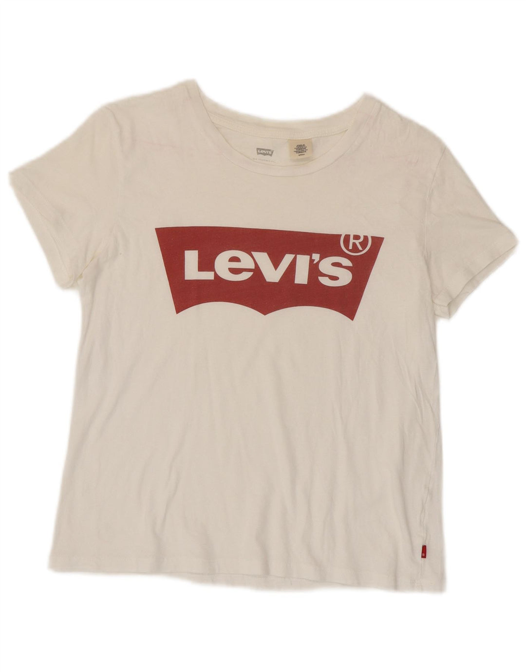 Tricou grafic Levi's pentru femei Top UK 10 Small White