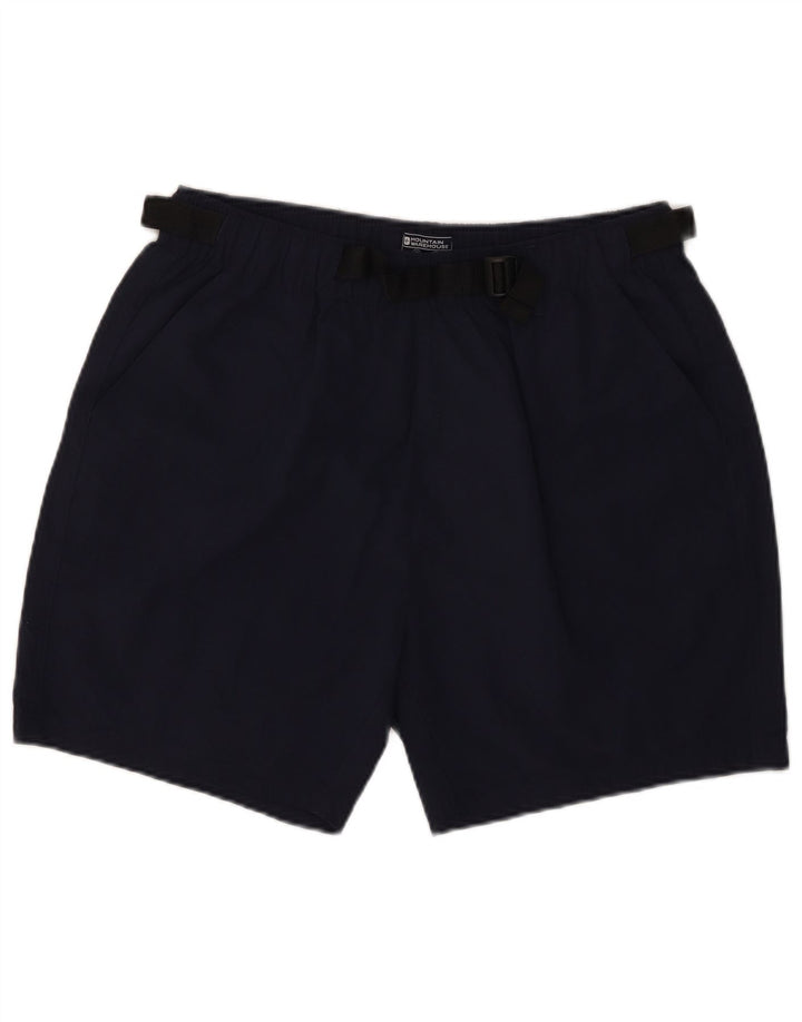 Mountain Warehouse Pantaloni scurti sport pentru femei UK 14, mari, bleumarin, poliamidă