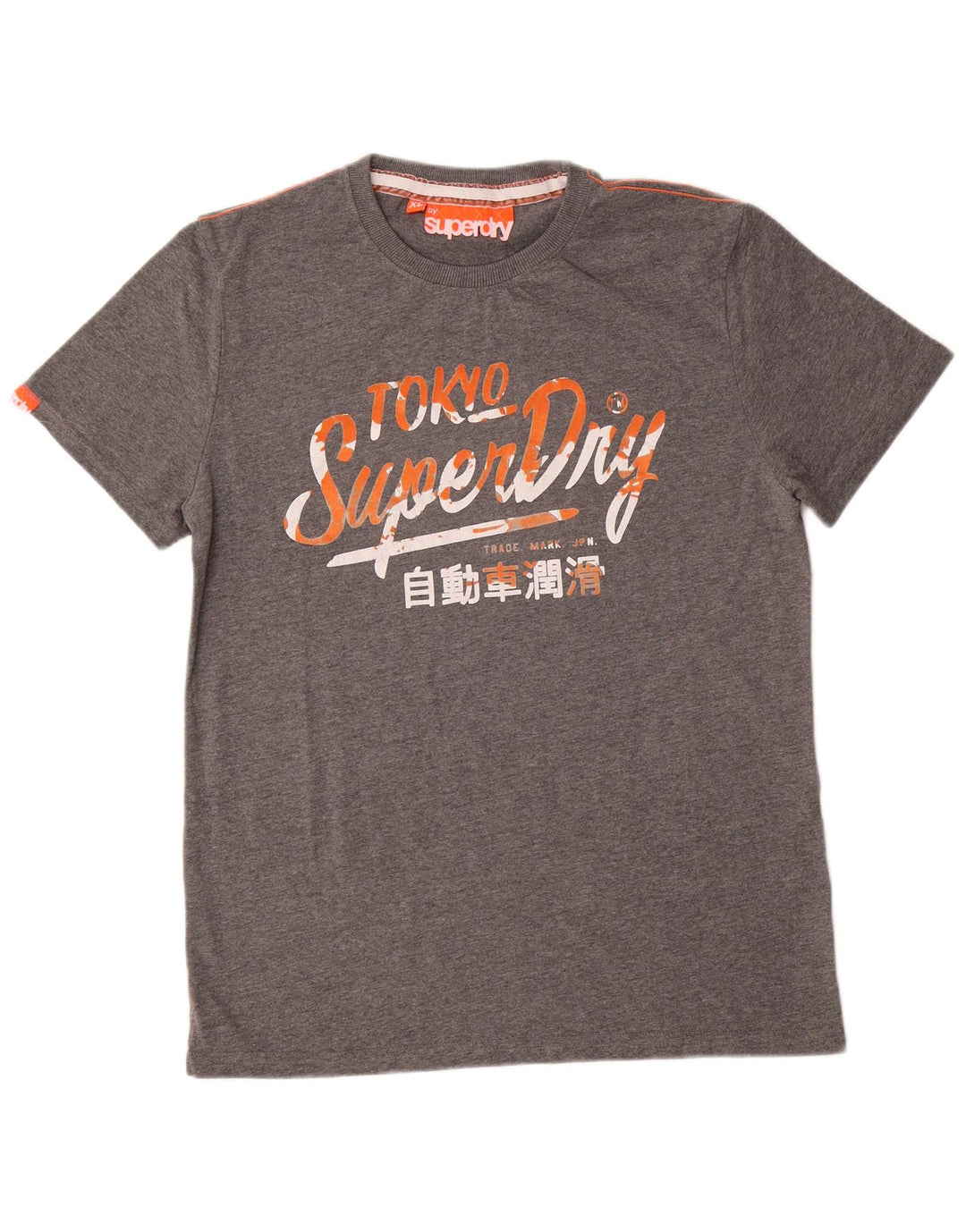 Tricou grafic pentru bărbați Superdry Top XL bumbac gri