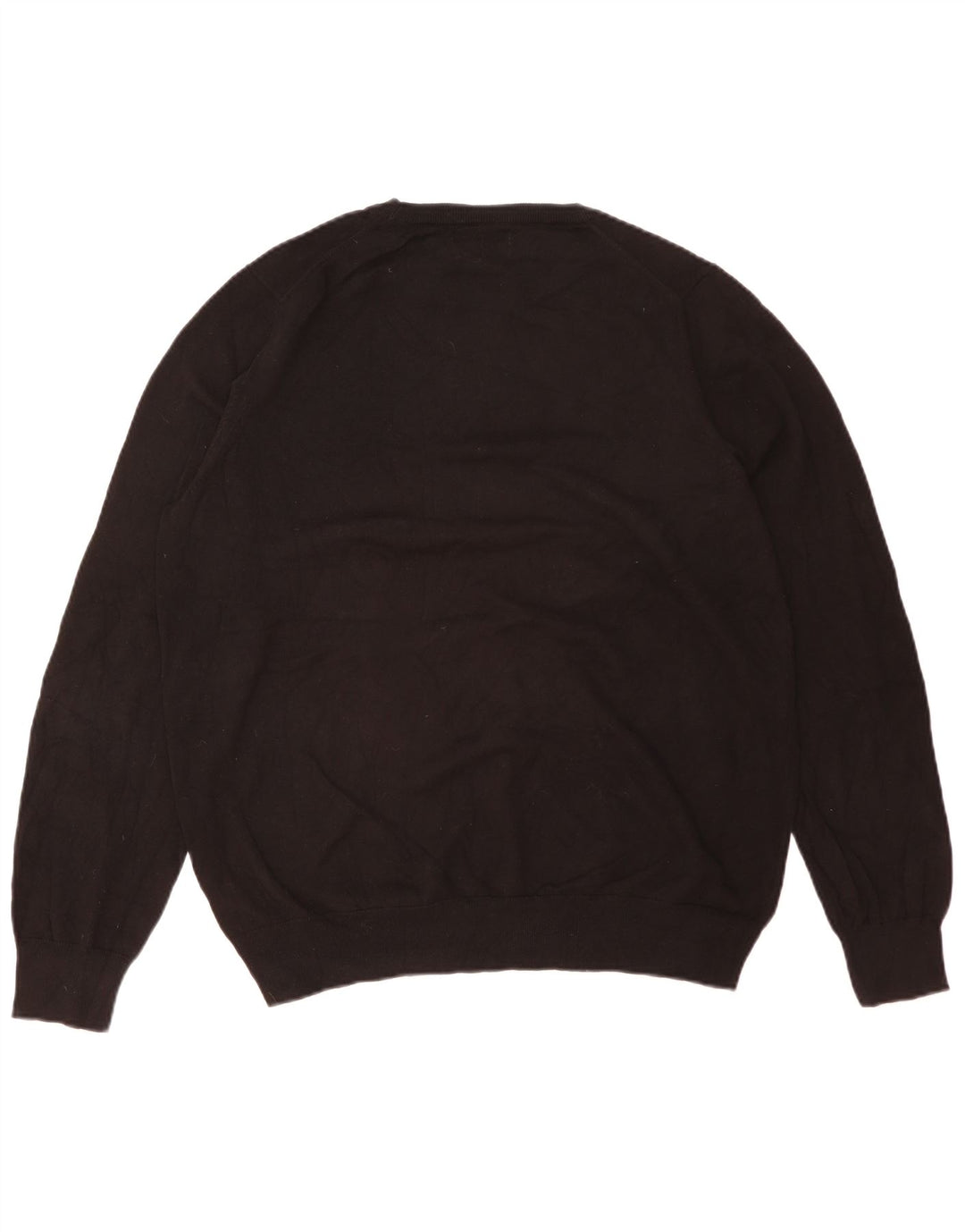 Pulover pentru bărbați Marks & Spencer cu gât crew pulover XL bumbac negru