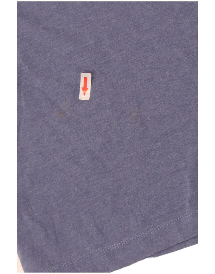 Tricou polo pentru bărbați French Connection, bumbac albastru mic