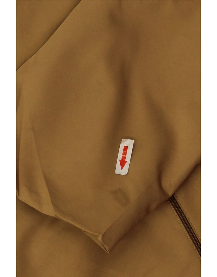 Gianfranco Ferre pardesiu supradimensionat pentru femei UK 10 mic bej acrilic