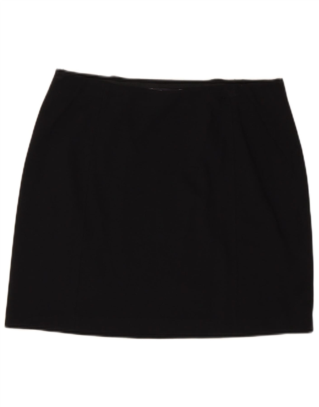 Fusta mini pentru femei Marks & Spencer UK 14 Large W32 Black Viscose