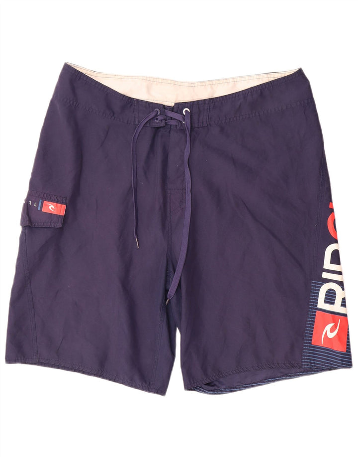 Pantaloni scurți de înot grafic pentru bărbați Rip Curl XL poliester bleumarin