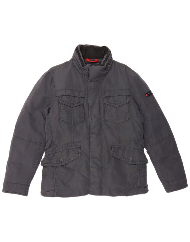 Jachetă căptușită pentru bărbați PEUTEREY UK 38 Medium Bleumarin Poliamidă