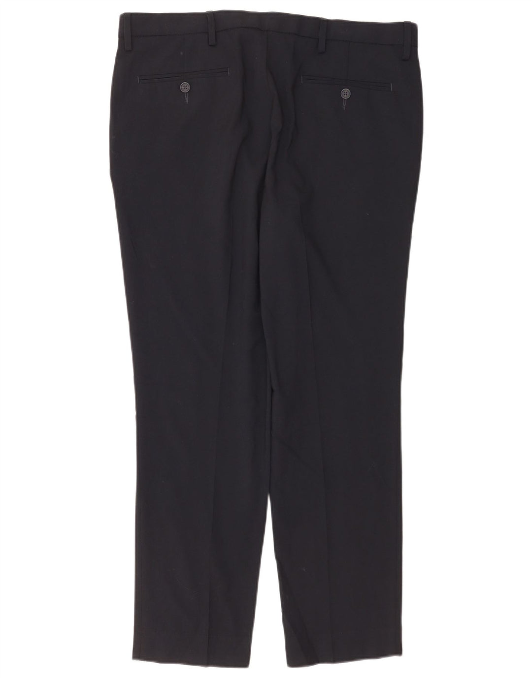 Pantaloni chino pentru bărbați Marks & Spencer Slim Fit L36 L29 Poliester bleumarin