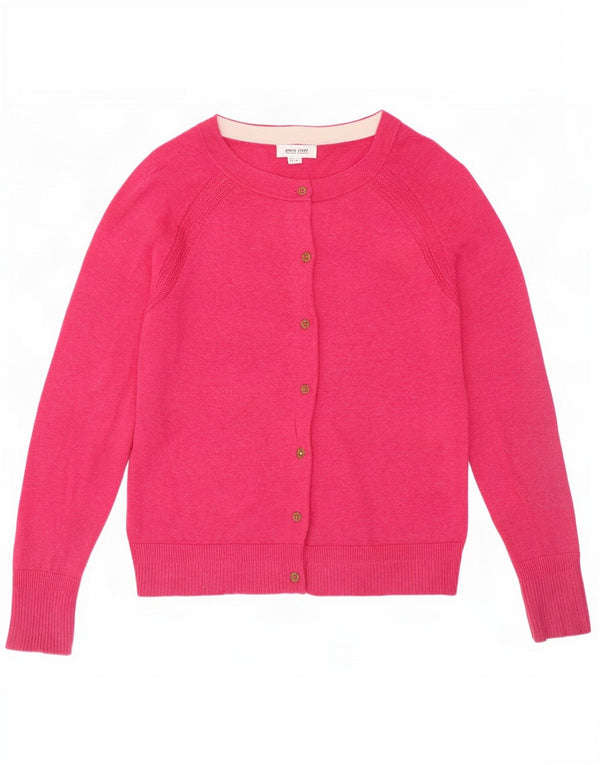 Pulover cardigan pentru femei White Stuff UK 10 mic bumbac roz