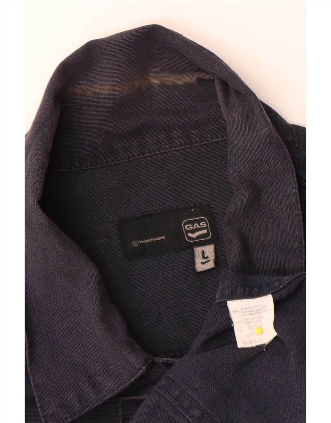 Bomber pentru bărbați Gas UK 40 mare, bumbac bleumarin