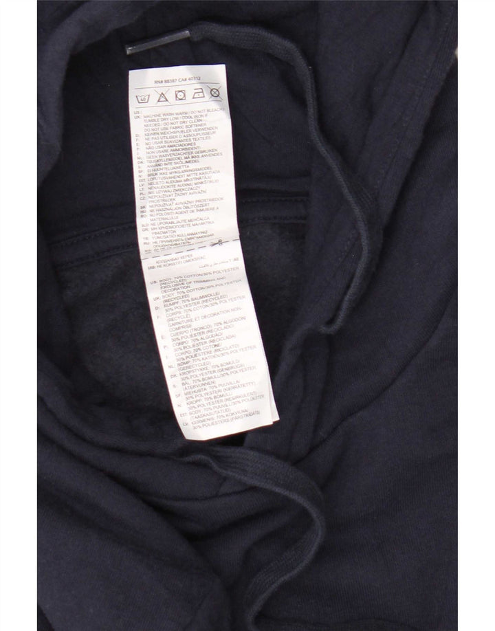 Pulover Adidas pentru bărbați, bumbac, albastru bleumarin mediu