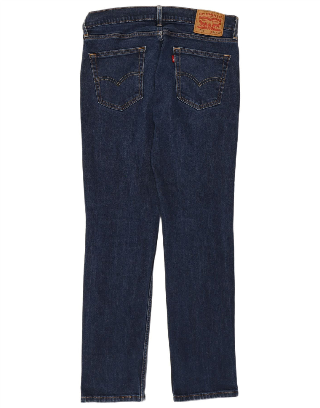 Blugi pentru bărbați Levi's 511 Slim W34 L32 Bumbac bleumarin