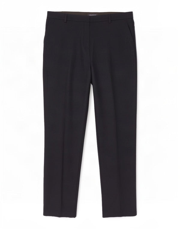 Pantaloni chino pentru femei cu talie înaltă Marks & Spencer UK 20 2XL W40 L32 bleumarin