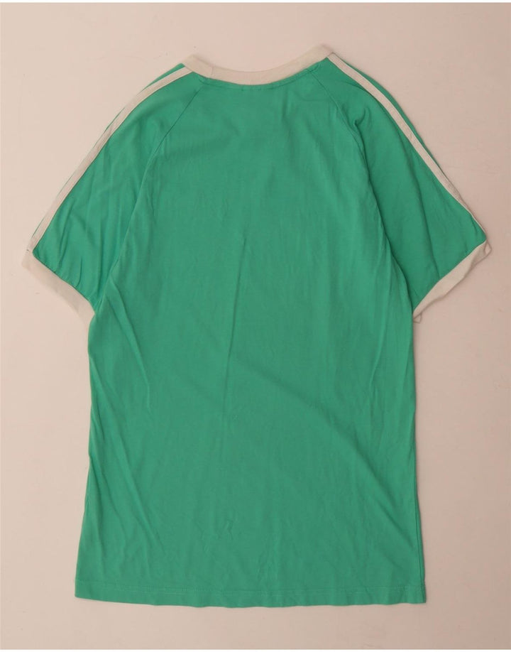Tricou pentru bărbați Adidas Top, bumbac verde mediu