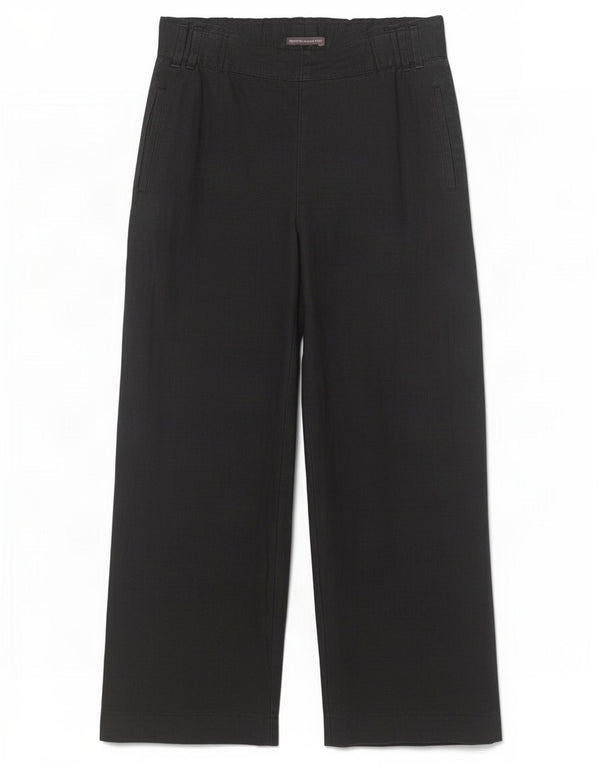 Pantaloni pentru femei Marks & Spencer cu talie înaltă UK 12 Medium W32 L31 Negru