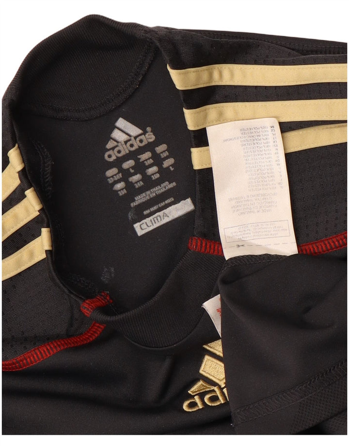 Tricou grafic Liverpool pentru băieți ADIDAS Top 13-14 ani Poliester negru