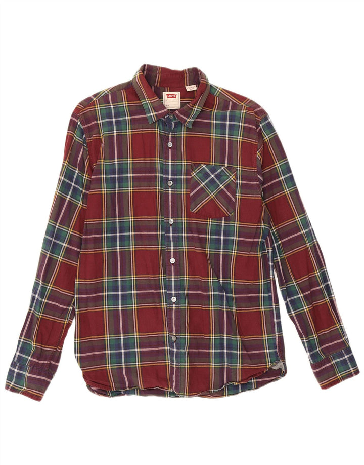 Cămașă Levi's pentru bărbați, cu ajustare standard, din bumbac mediu multicolor