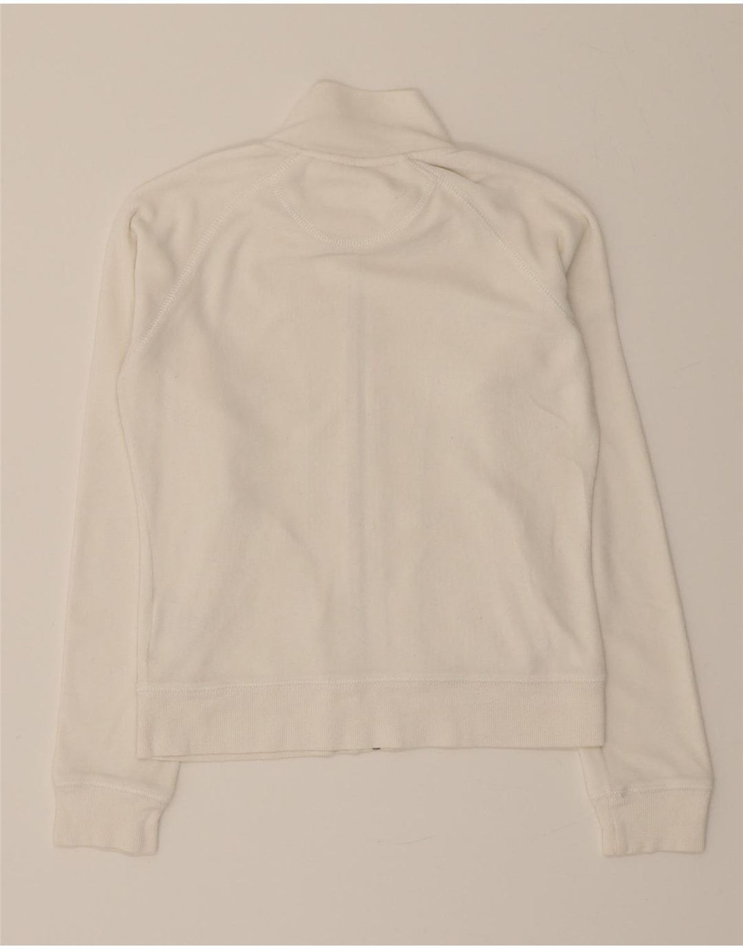 CHAMPION Womens Tracksuit Top Jacket UK 10 Small White Cotton Vintage Champion and Second-Hand Champion from Messina Hembry 