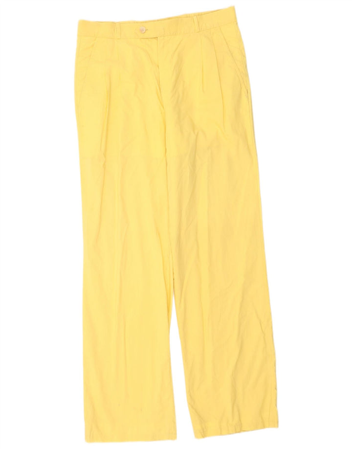 Pantaloni de costum pentru bărbați Boggi IT 48 Medium W28 L30 Galben