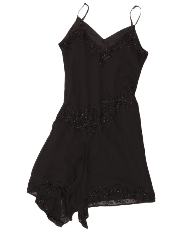 Rochie asimetrică pentru femei JMD UK 12 Poliester mediu negru