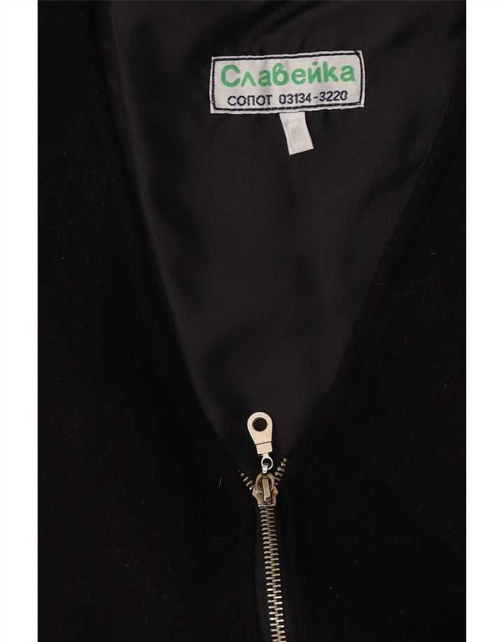 Vestă vintage pentru femei UK 14 Medium Black