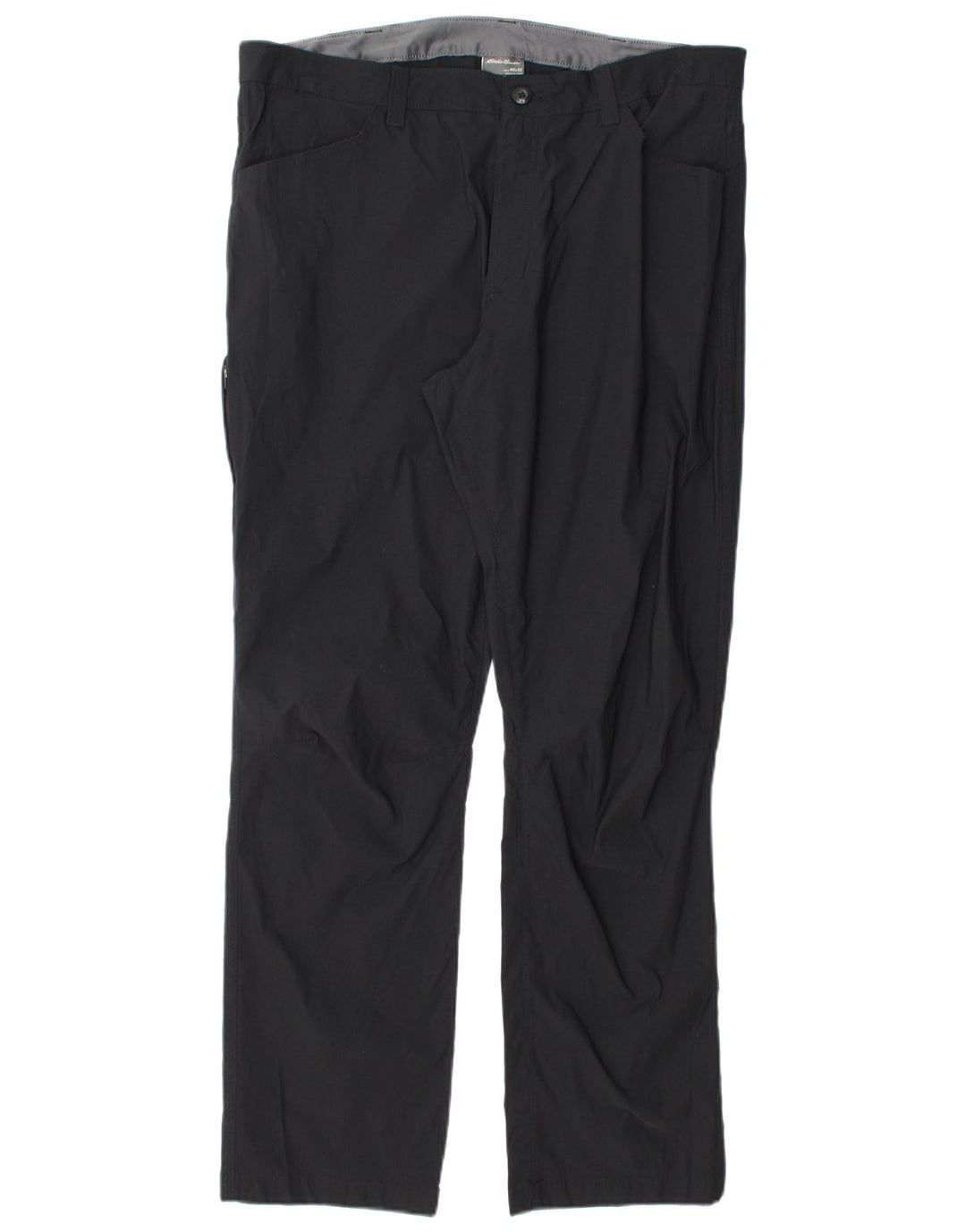 Pantaloni cargo drepti pentru bărbați EDDIE BAUER L40 L32 Nylon negru