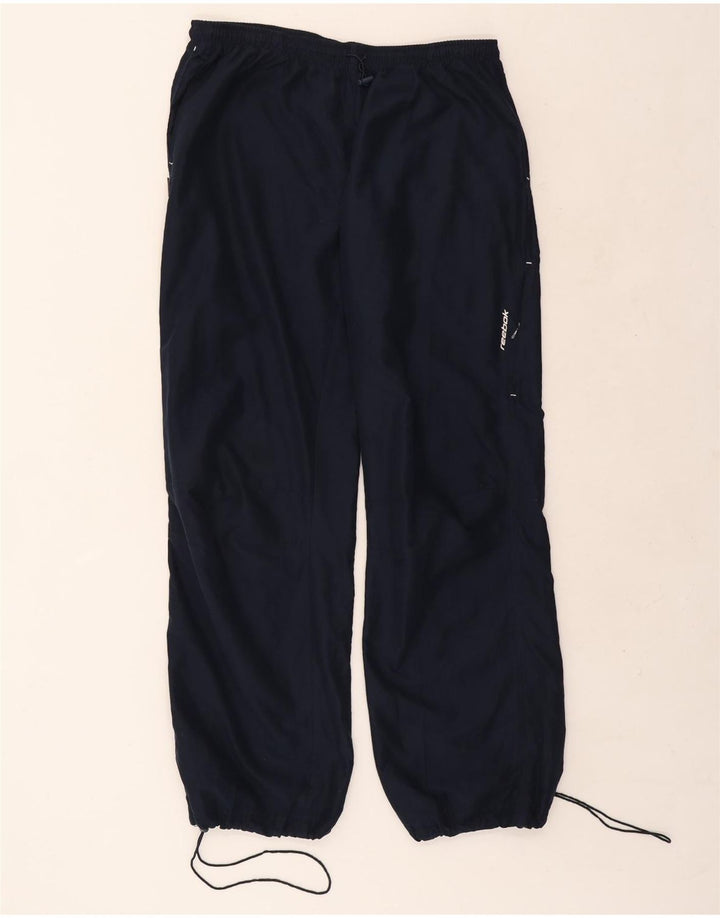 Pantaloni de trening Reebok pentru baieti Joggeri 13-14 ani Poliester bleumarin