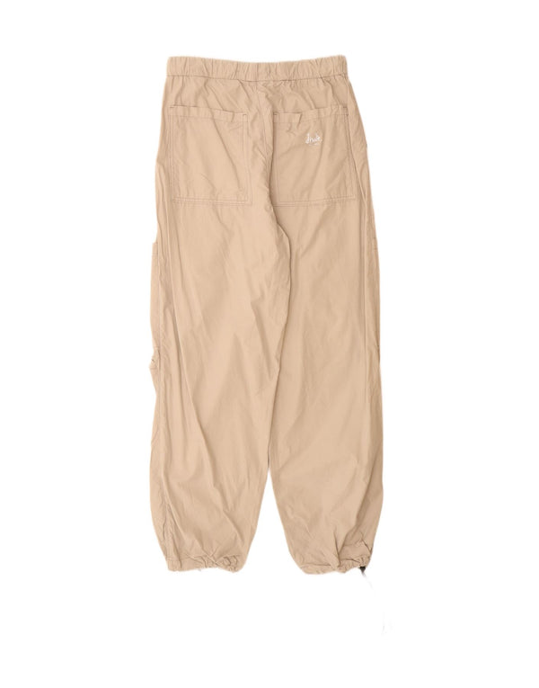 Pantaloni de jogging pentru femei Zara Pantaloni cargo mici L30 L29 bumbac bej