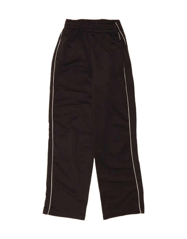 STARTER Boys Tracksuit Trousers 10-11 Years Large Black Polyester Vintage Starter and Second-Hand Starter from Messina Hembry 