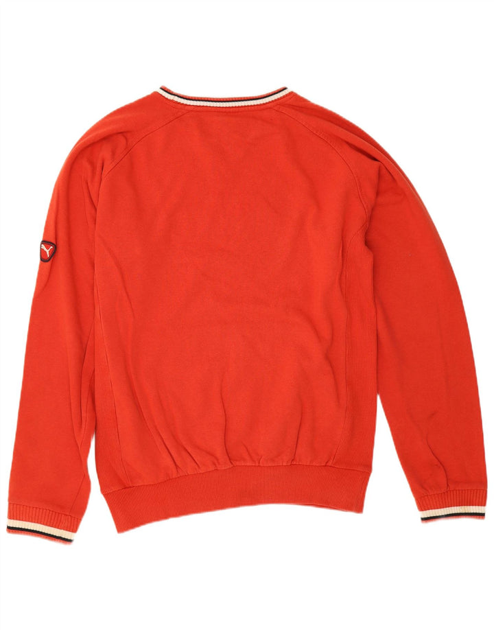 Hanorac grafic pentru bărbați Puma Jumper Bumbac Roșu Mediu