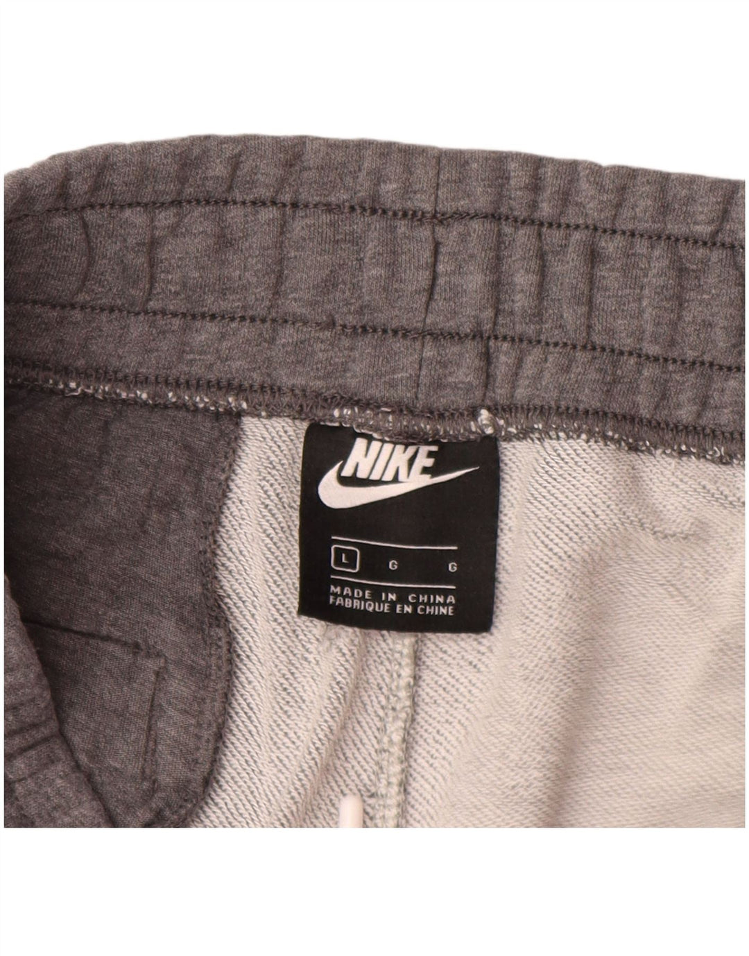 Pantaloni scurți sport pentru bărbați NIKE, mari, gri, bumbac color bloc