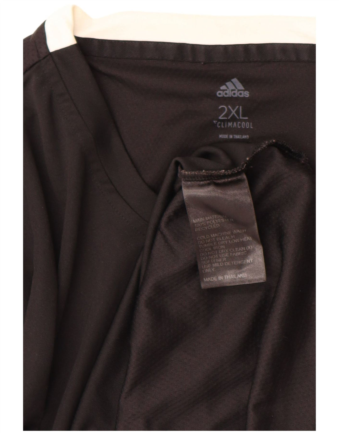 Tricou ADIDAS Climacool pentru bărbați, 2XL, poliester negru