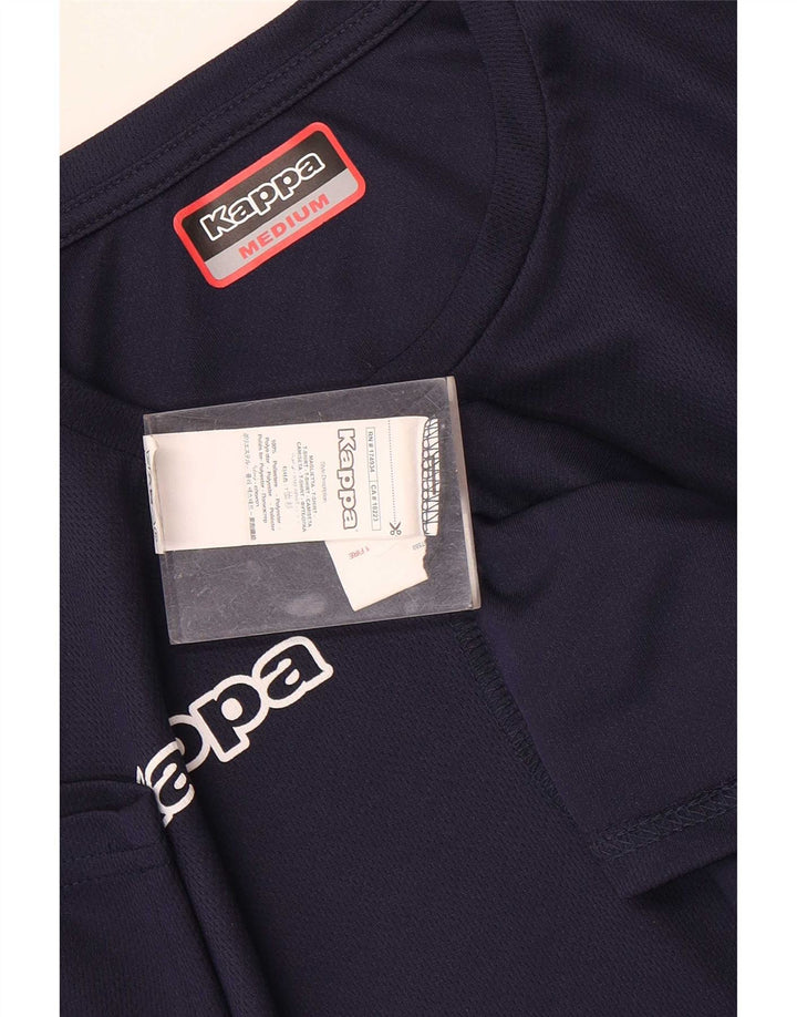 Tricou grafic pentru bărbați Kappa Top Mediu Bleumarin Poliester