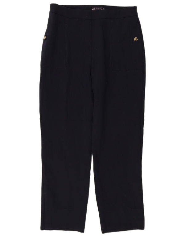 Pantaloni chino pentru femei Marks & Spencer UK 12 Medium W32 L27 Bleumarin