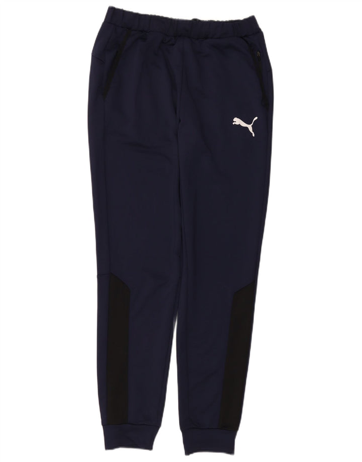 Pantaloni de trening pentru bărbați Puma Pantaloni de jogging, mijlocii, bleumarin, color block