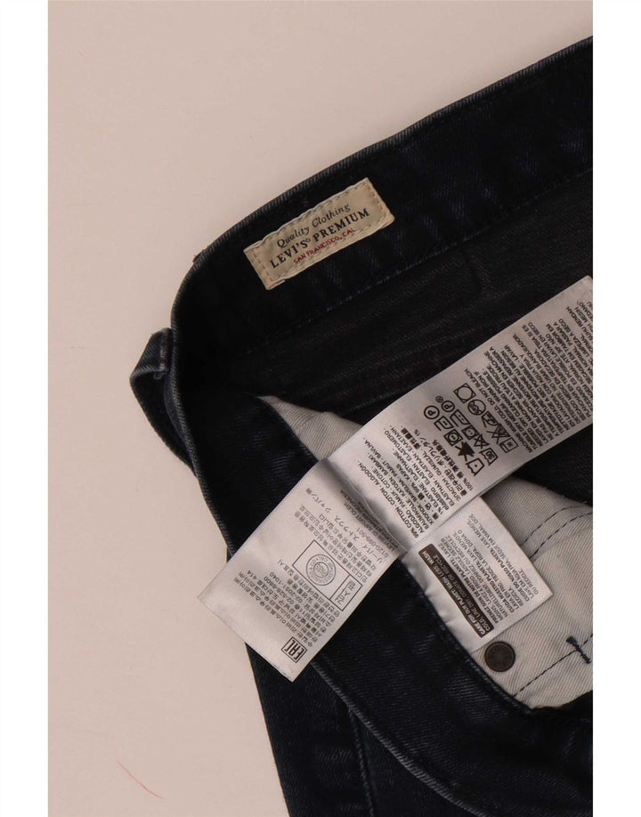 Blugi slim pentru bărbați Levi's W32 L30 bumbac bleumarin