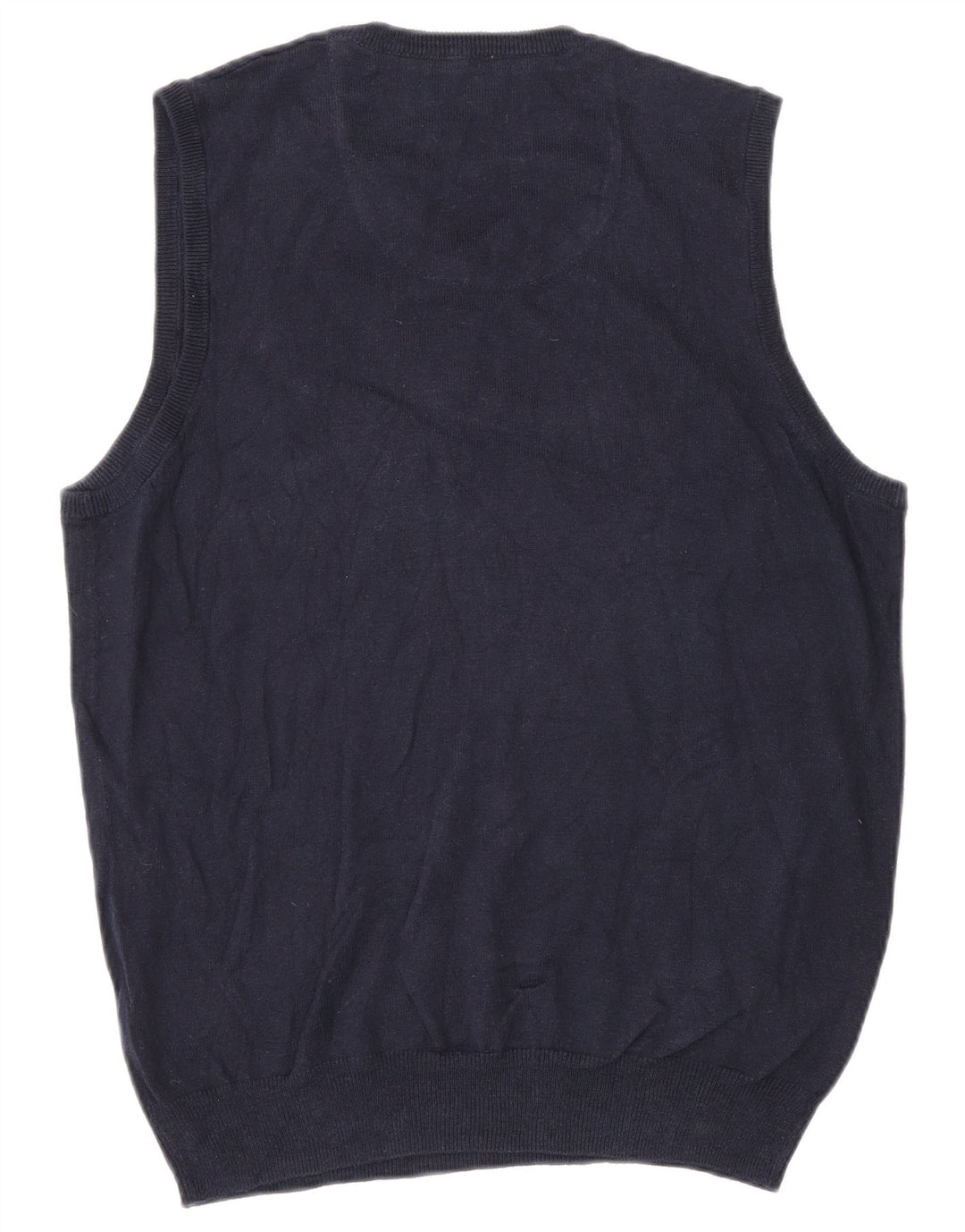 Vestă Vintage pentru bărbați Tank Top mic Bumbac bleumarin