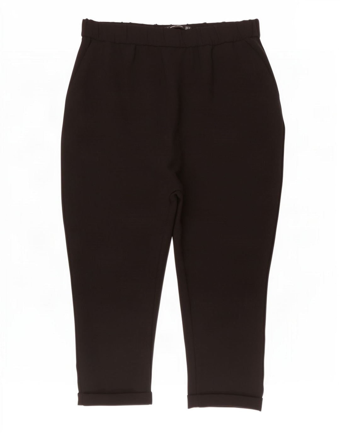 Pantaloni Zara femei Trafaluc Capri Medium W28 L19 Negru