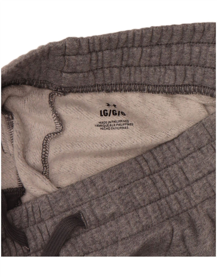 Pantaloni de trening pentru femei UNDER ARMOUR Pantaloni de jogging UK 14 Mare bumbac gri