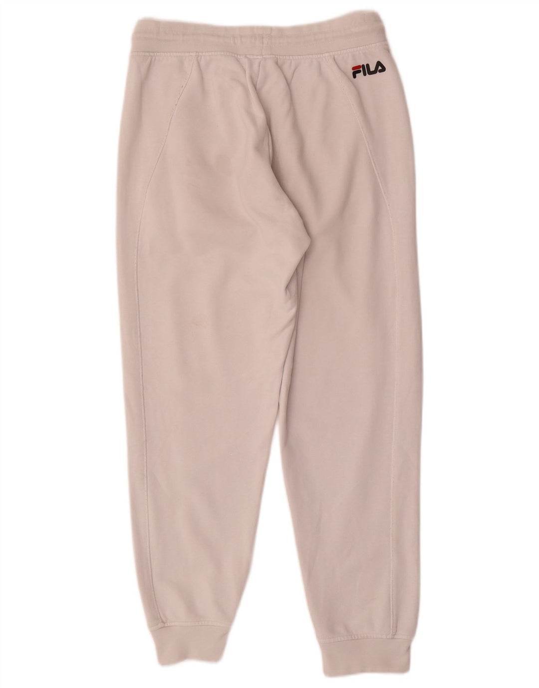 Pantaloni de trening Fila Barbati Joggeri Mici Bumbac Alb
