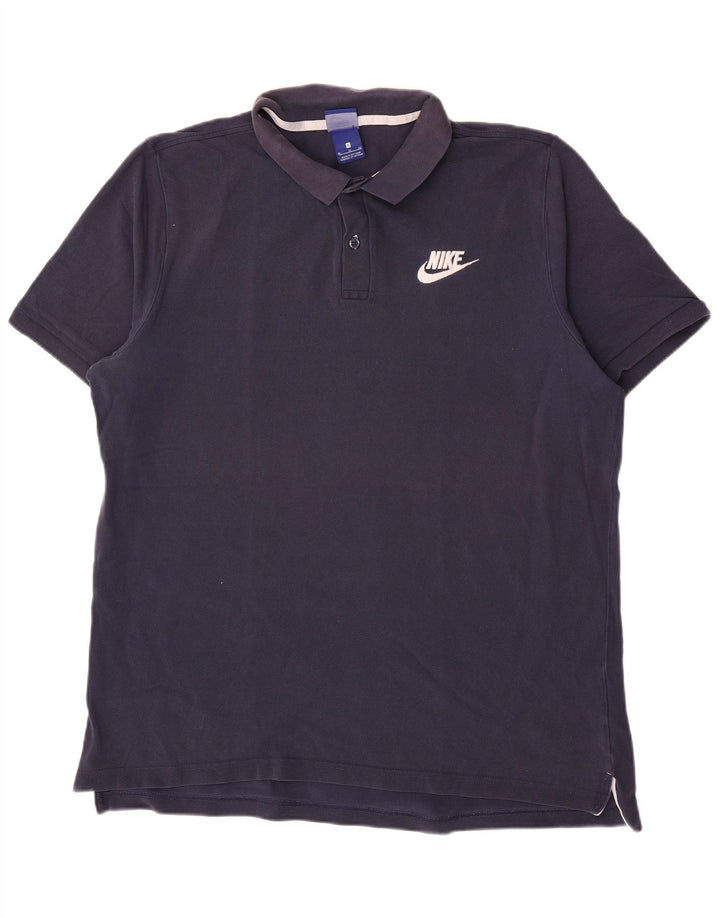 Tricou polo pentru bărbați Nike XL, bumbac bleumarin